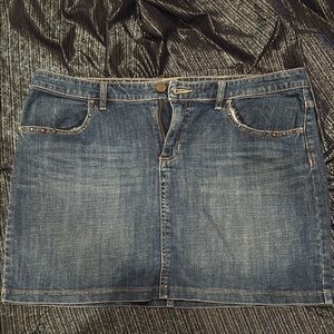 GAP Blue Denim Mini Skirt